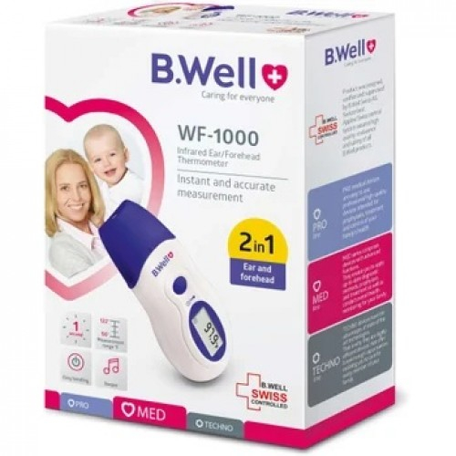 Termometru digital B.Well infrarosu, 2in1 WF-1000 Zephyr Labs [1]