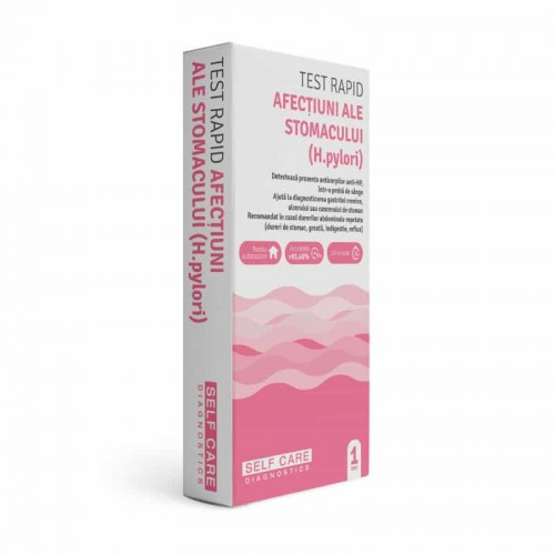 Test rapid afectiuni ale stomacului (H.pylori) Self Care, 1 buc. Zephyr Labs [1]