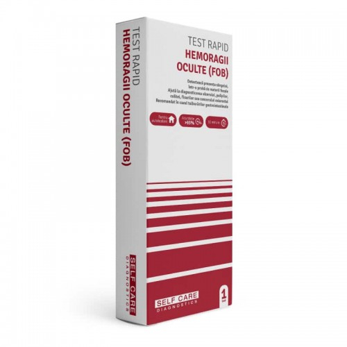 Test rapid hemoragii oculte (FOB) Self Care, 1 buc. Zephyr Labs [1]