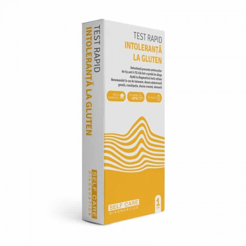 Test rapid intoleranta gluten Self Care, 1 buc. Zephyr Labs [1]