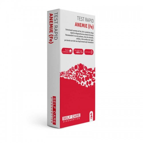 Test rapid pentru anemie Self Care, 1 buc. Zephyr Labs [1]