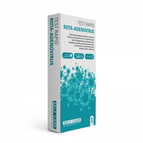 Test rapid rota-adenovirus Self Care, 1 buc. Zephyr Labs [1]