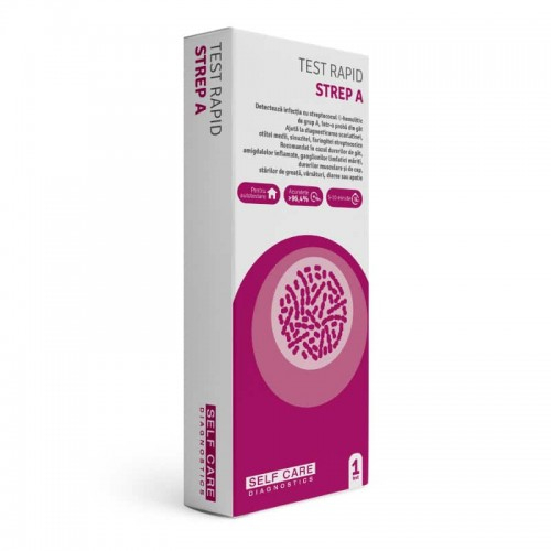 Test rapid strep A Self Care, 1 buc. Zephyr Labs [1]