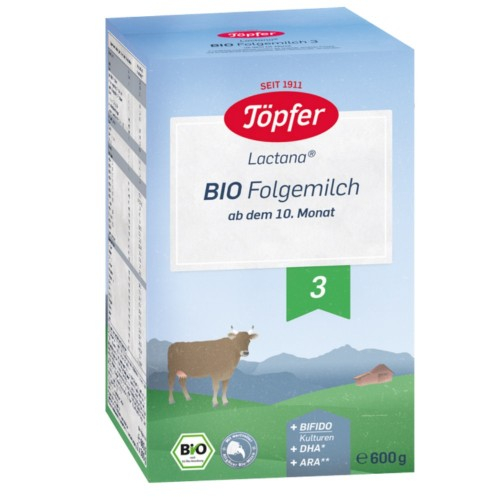 Topfer Lactana bio 3 lapte praf 600g Zephyr Labs