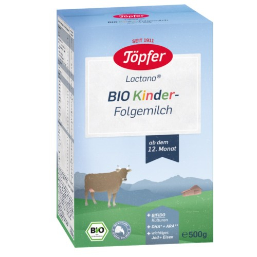 Topfer Lactana Kinder Organic milk 500g(IP) Zephyr Labs