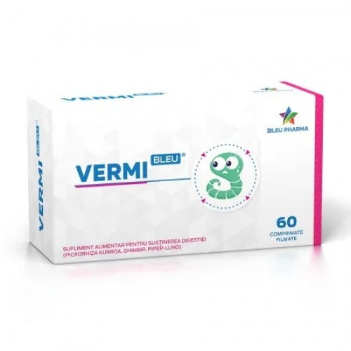 Vermi Bleu, 60 comprimate filmate Zephyr Labs [1]