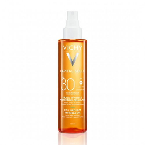 Vichy Capital Soleil Cell Protect ulei invizibil SPF30, 200ml (15915) Zephyr Labs