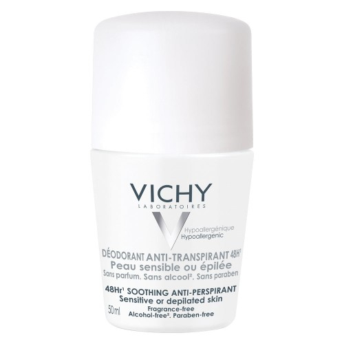 Vichy Deo roll-on antiperspirant eficacitate 48h fara parfum 50ml Zephyr Labs [1]