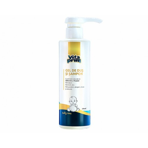 Vitaprim Baby Care Gel de dus si sampon 250ml Zephyr Labs