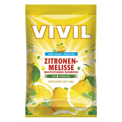 Vivil bomboane multivitamine lamaie fara zahar, 60g Zephyr Labs [1]
