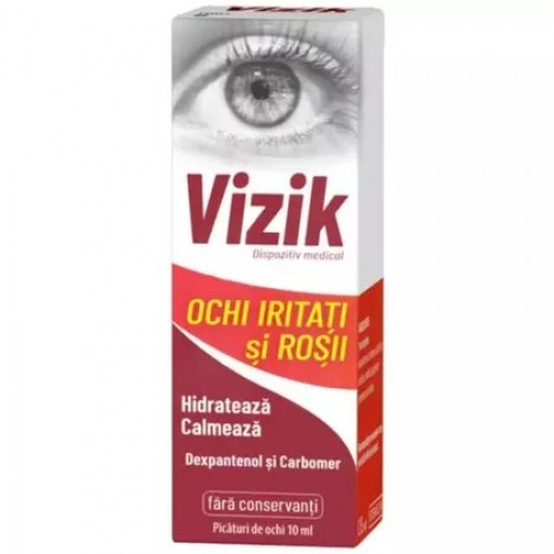Vizik picaturi pentru ochi iritati si rosii, 10ml Zephyr Labs