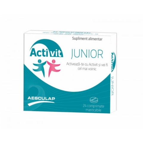 Vitamine si minerale - Activit Junior 24 cpr.