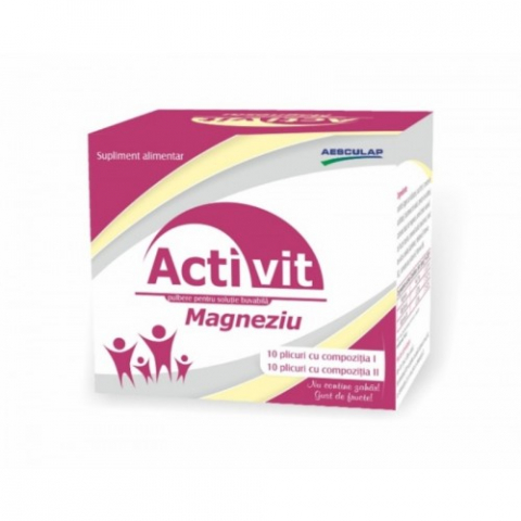 Suplimente alimentare - Activit Magneziu x20 plicuri Zephyr Labs