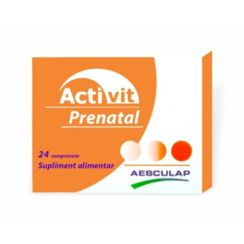 Vitamine si minerale - Activit prenatal x 24 compr. Zephyr Labs