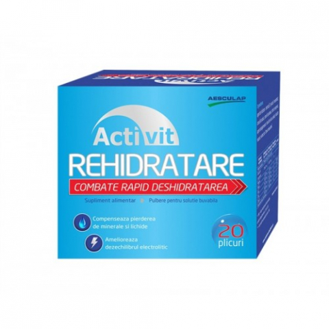 Suplimente alimentare - Activit Rehidratare x 20 plic Zephyr Labs