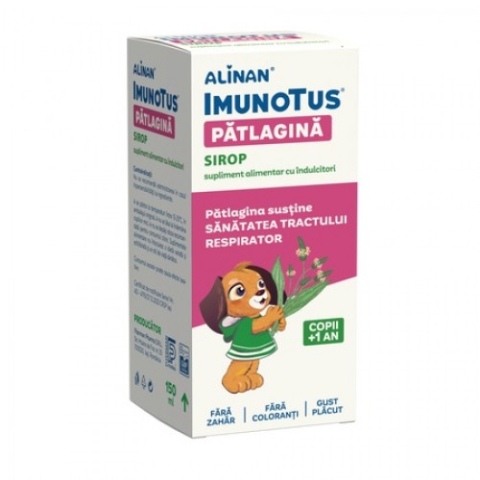 Suplimente alimentare - Alinan imunotus patlagina sirop x 150ml Zephyr Labs