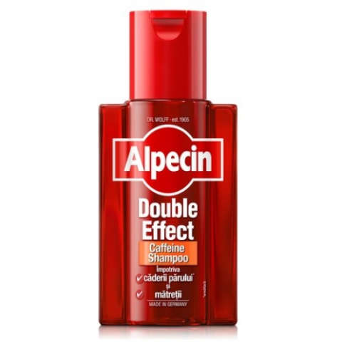 Produse pentru ingrijire si frumusete - Alpecin sampon Double Effect Caffeine antimatreata+anticadere 200ml Zephyr Labs