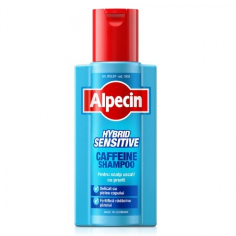 Produse pentru ingrijire si frumusete - Alpecin sampon pentru scalp sensibil cu prurit Hybrid Caffeine, 250 ml, Zephyr Labs