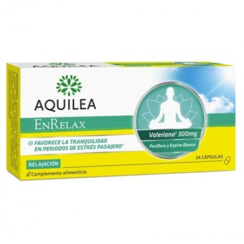 Suplimente alimentare - Aquilea Enrelax x 24 capsule veg. Zephyr Labs