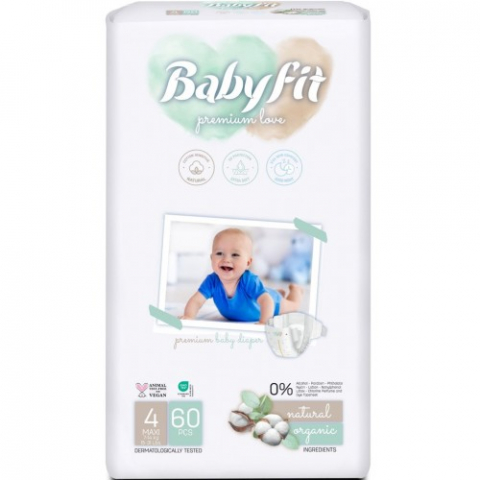 Mama si copil - BabyFit scutec Jumbo 4/ Maxi x 60 buc Zephyr Labs