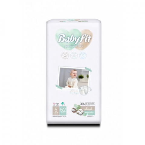 Mama si copil - BabyFit scutec Jumbo 5/ Junior x 52 buc Zephyr Labs