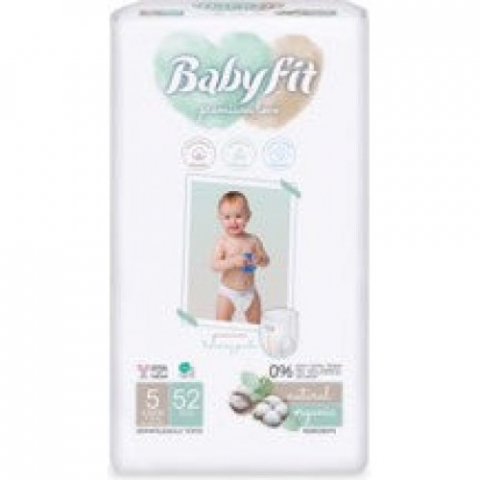Mama si copil - BabyFit scutec tip chilot Jumbo 5/ Junior x 52 buc Zephyr Labs