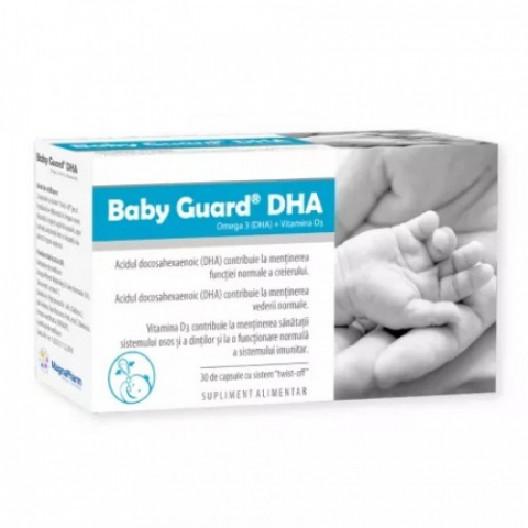 Mama si copil - Baby guard DHA x 30 caps. Zephyr Labs