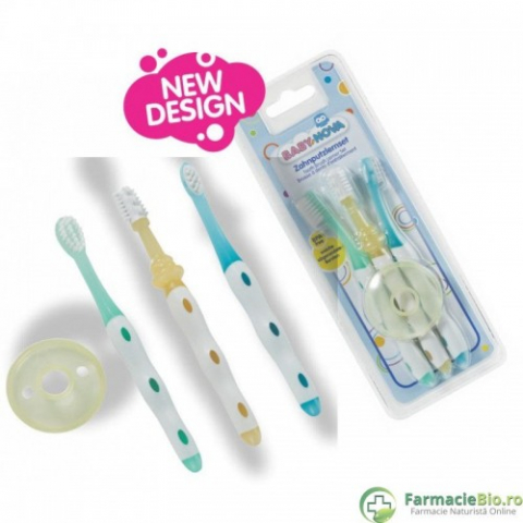 Mama si copil - Baby Nova Set Periute De Dinti 3 Etape 33150 Zephyr Labs