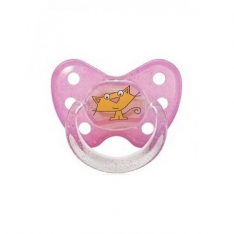 Mama si copil - Baby Nova suzeta silicon dentistar cu inel talia 2 (22291) Zephyr Labs