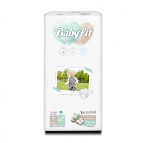 Mama si copil - Babyfit scutece jumbo 7 XXL x 40 buc. Zephyr Labs