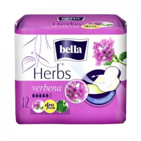 Produse pentru ingrijire si frumusete - Bella absorbante Herbs verbena x 12 buc. Zephyr Labs