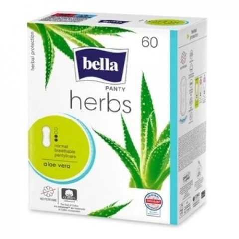 Igiena intima - Bella absorbante panty herbs aloe vera x 60 buc. Zephyr Labs