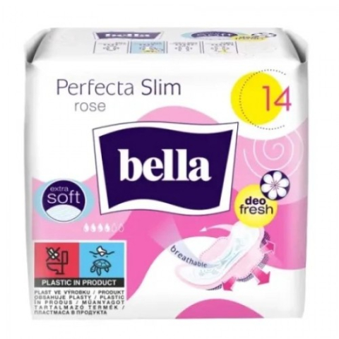 Produse pentru ingrijire si frumusete - Bella absorbante Perfecta rose x 14 buc. Zephyr Labs