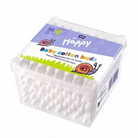 Mama si copil - Bella betisoare de urechi pentru copii Baby cotton buds, 56+8 buc Zephyr Labs