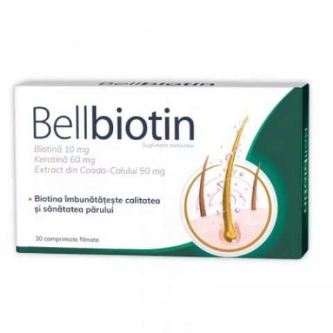 Ingrijire par - Bellbiotin, 30 comprimate filmate Zephyr Labs