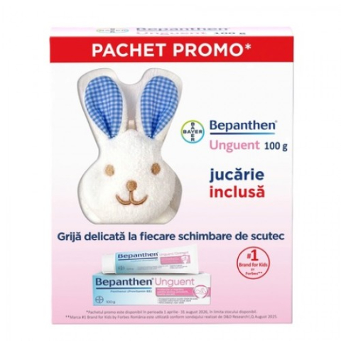 Cosmetice copii - Bepanthen 5% unguent x 100g+jucarie pach.promo Zephyr Labs