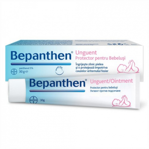Mama si copil - Bepanthen Unguent pentru iritatiile de scutec 5% 30g Zephyr Labs