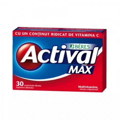 Suplimente alimentare - Beres Actival Max, 30 comprimate filmate Zephyr Labs