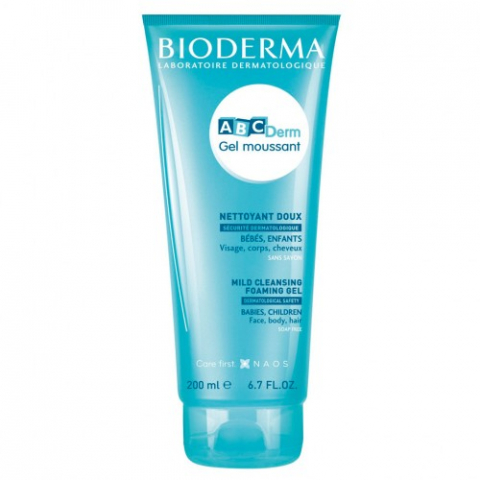 Mama si copil - Bioderma ABC Derm gel spumant 200ml Zephyr Labs