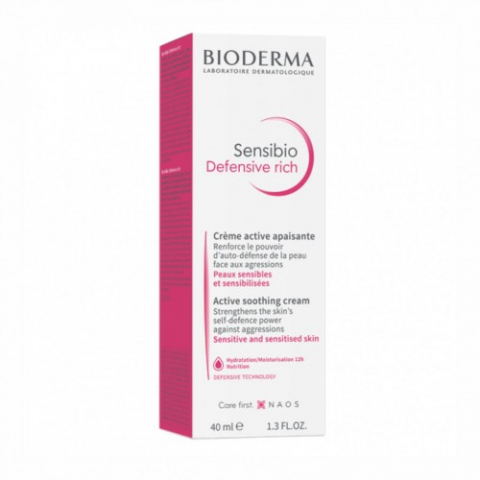 Produse pentru ingrijire si frumusete - Bioderma Sensibio Defensive Rich 40ml Zephyr Labs