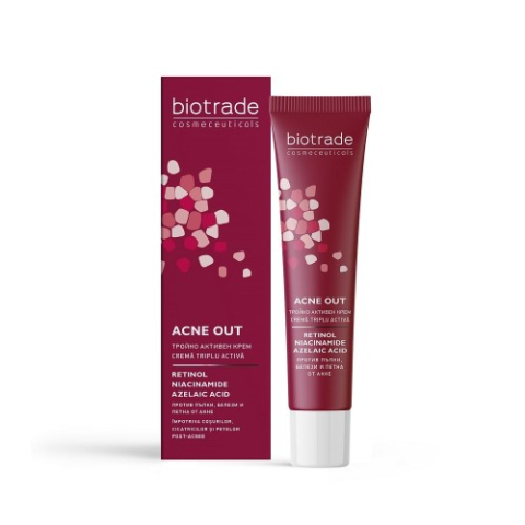 Produse pentru ingrijire si frumusete - Biotrade Acne out crema triplu activa x 30ml Zephyr Labs