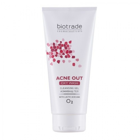 Produse pentru ingrijire si frumusete - Biotrade Acne out oxy wash gel curatare 200ml Zephyr Labs