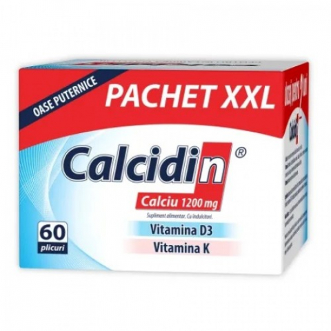 Afectiuni osteo-articulare - Calcidin, 60 plicuri pachet XXL Zephyr Labs