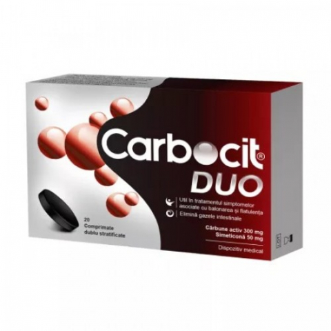 Suplimente alimentare - Carbocit Duo, 20 comprimate Zephyr Labs