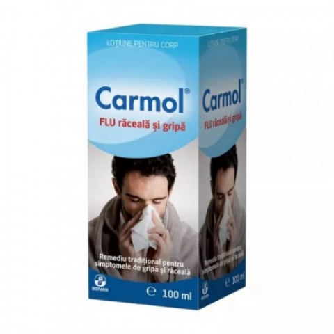Suplimente alimentare - Carmol Flu lotiune corp, 100ml Zephyr Labs