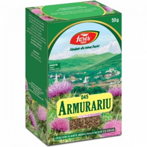 Alimentatie sanatoasa - Ceai armurariu fructe D45 Fares, 50 g Zephyr Labs