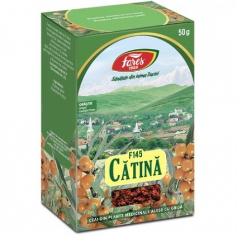 Alimentatie sanatoasa - Ceai catina fructe, 50g, Fares Zephyr Labs