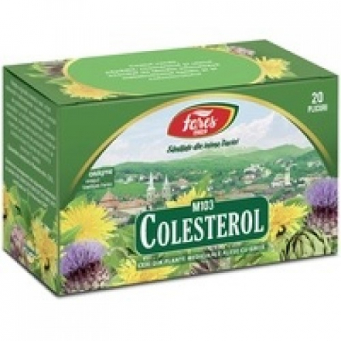  Ceaiuri - Ceai colesterol Fares (M103), 20 plicuri Zephyr Labs