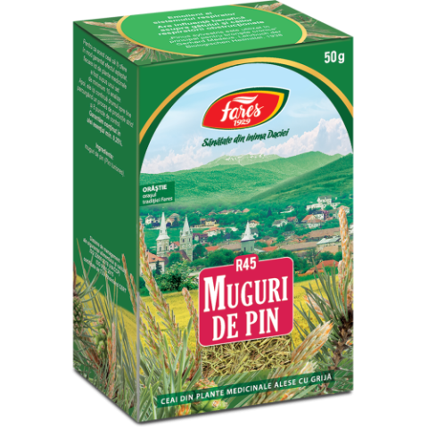 Alimentatie sanatoasa - Ceai muguri de pin 50g Fares Zephyr Labs