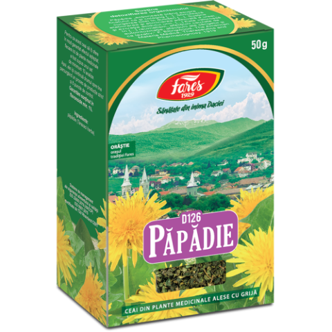 Alimentatie sanatoasa - Ceai papadie 50g Fares Zephyr Labs